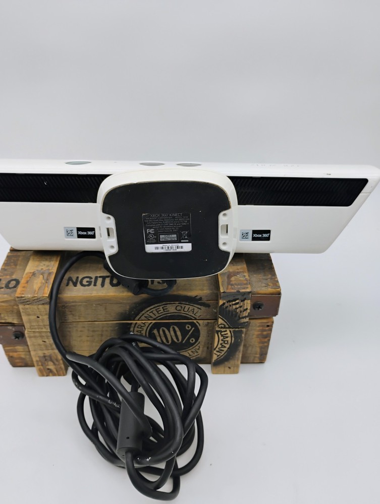 Microsoft Xbox 360 Kinect Sensor Bar White Motion Camera TESTED WORKING