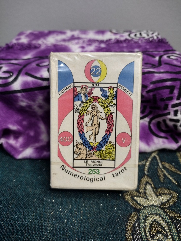 Numerological Tarot Sealed Grimaud 1986