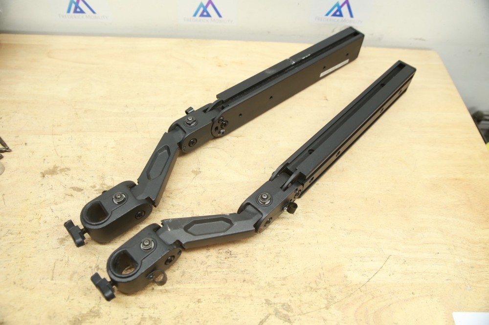 Quantum VERSION 2 Flip-Up Armrests Frame Rail for Power Chairs - TB3 Arm Bracket