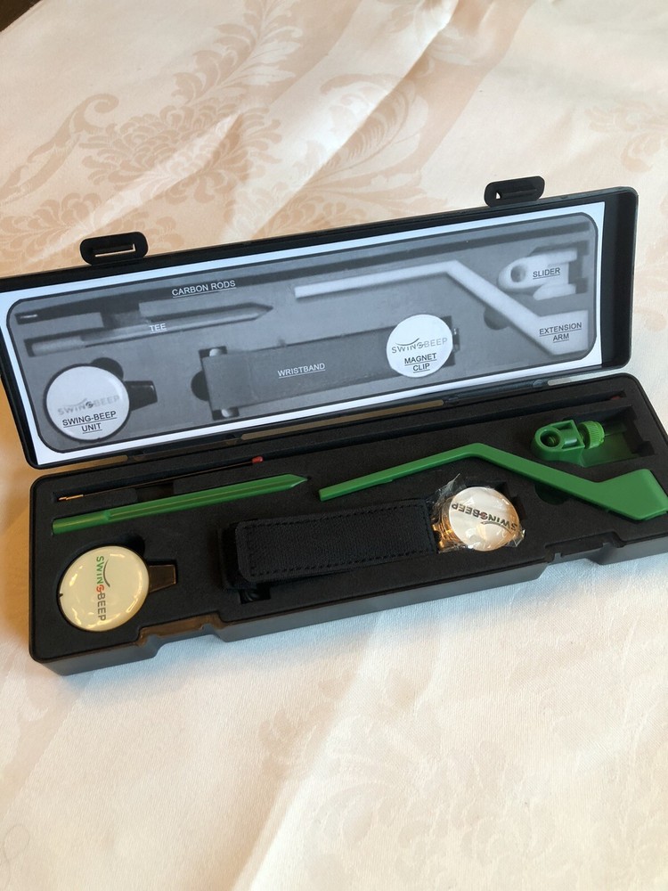 Swing Beep Golf Swing Training Aid to improve Swing and Alignment.