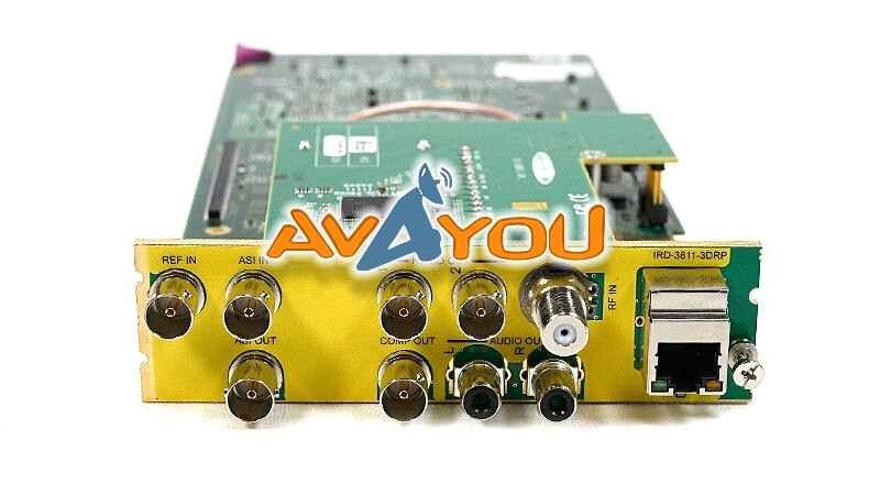 Miranda GV IRD-3811-VQ Integrated Receiver/Decoder OPT: ETH TS Probe +3DRP