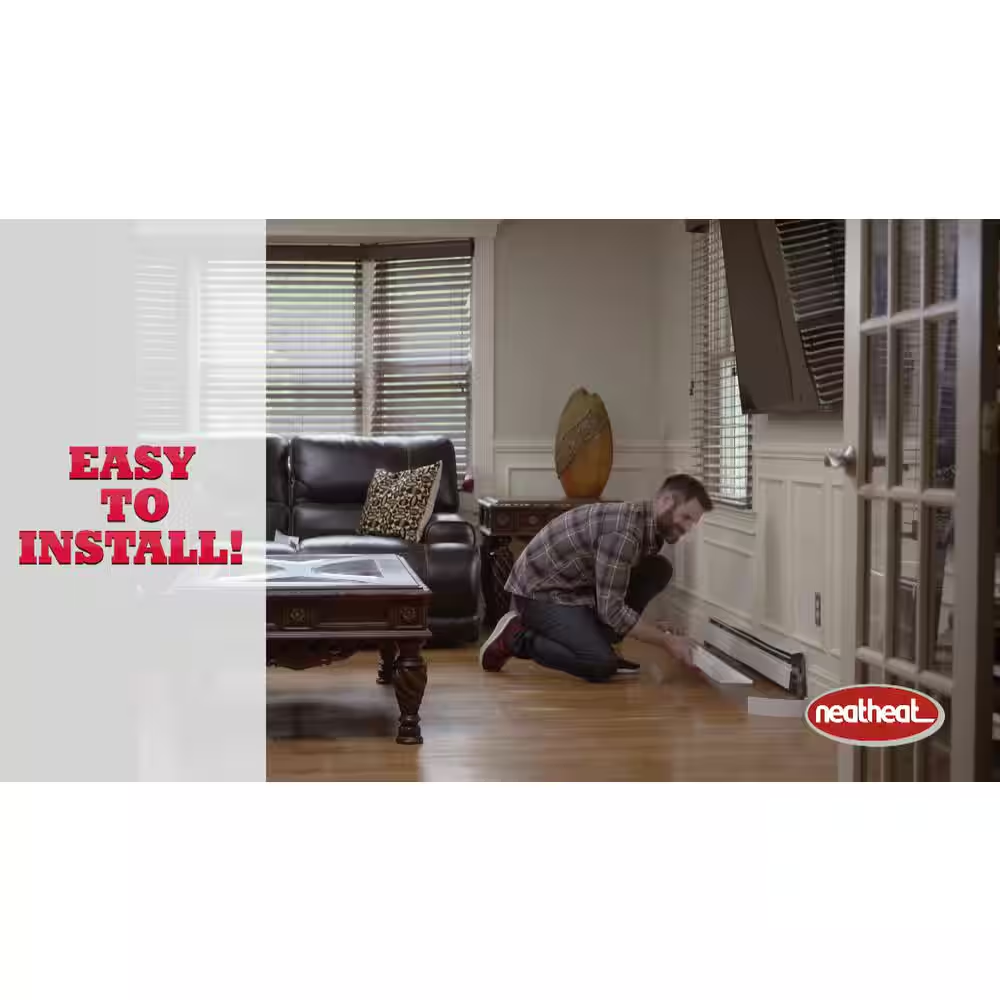 Tall Splice Plate Hot Water Hydronic Baseboard Covers