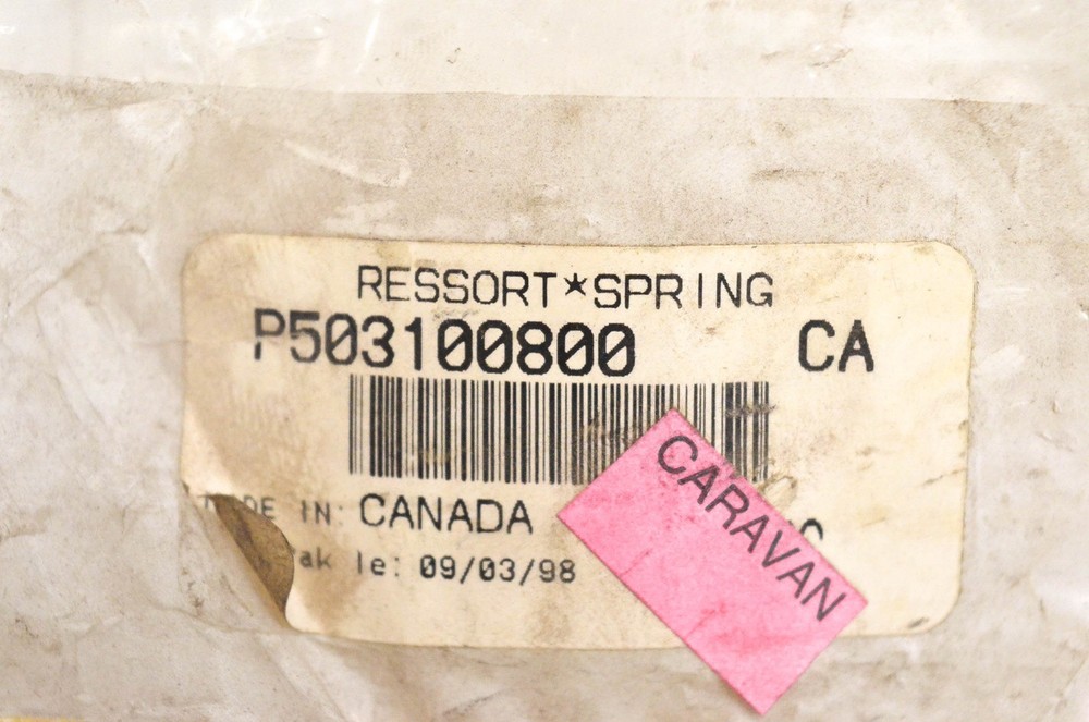 Aftermarket 503100800 Spring NOS