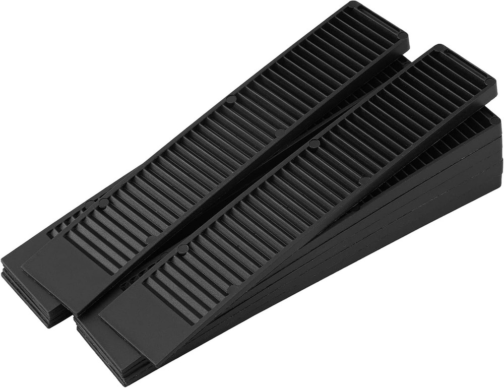 Composite Shims 8" Plastic Wedges (12 Pack) - Extreme Load Support Leveling Shim