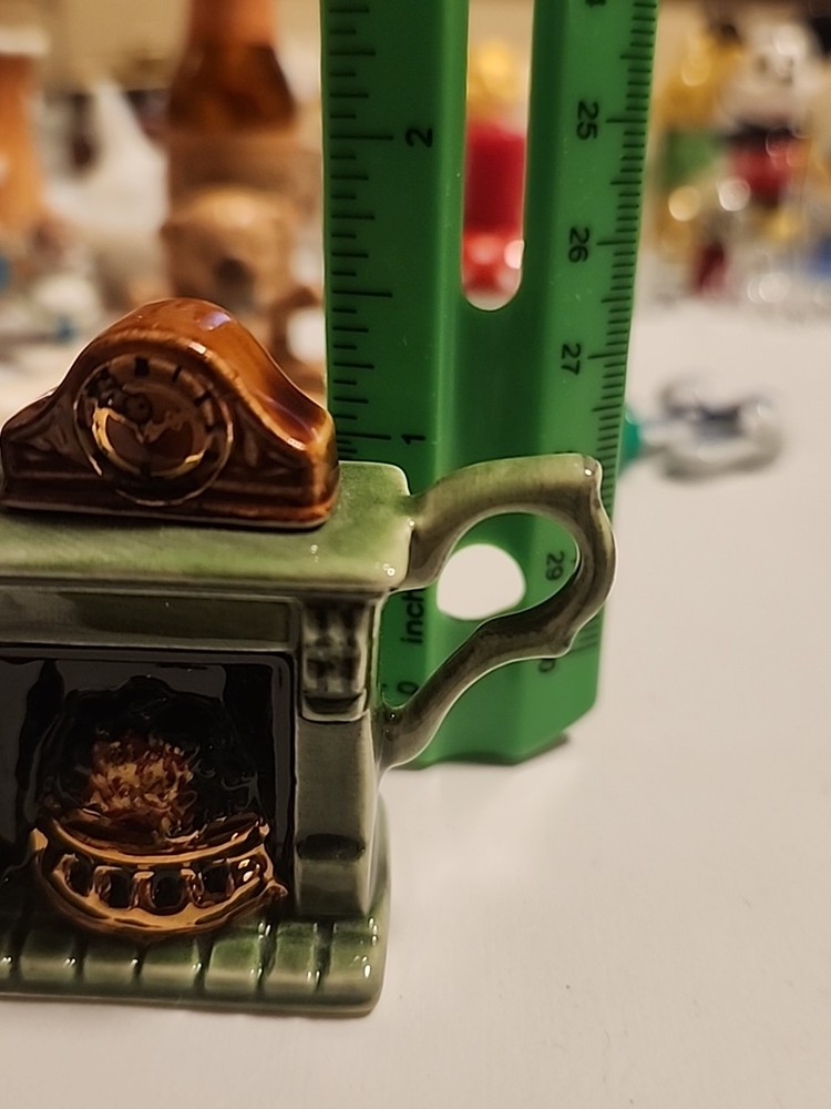 Vintage Tiny Cardew Mini Victorian Fireplace