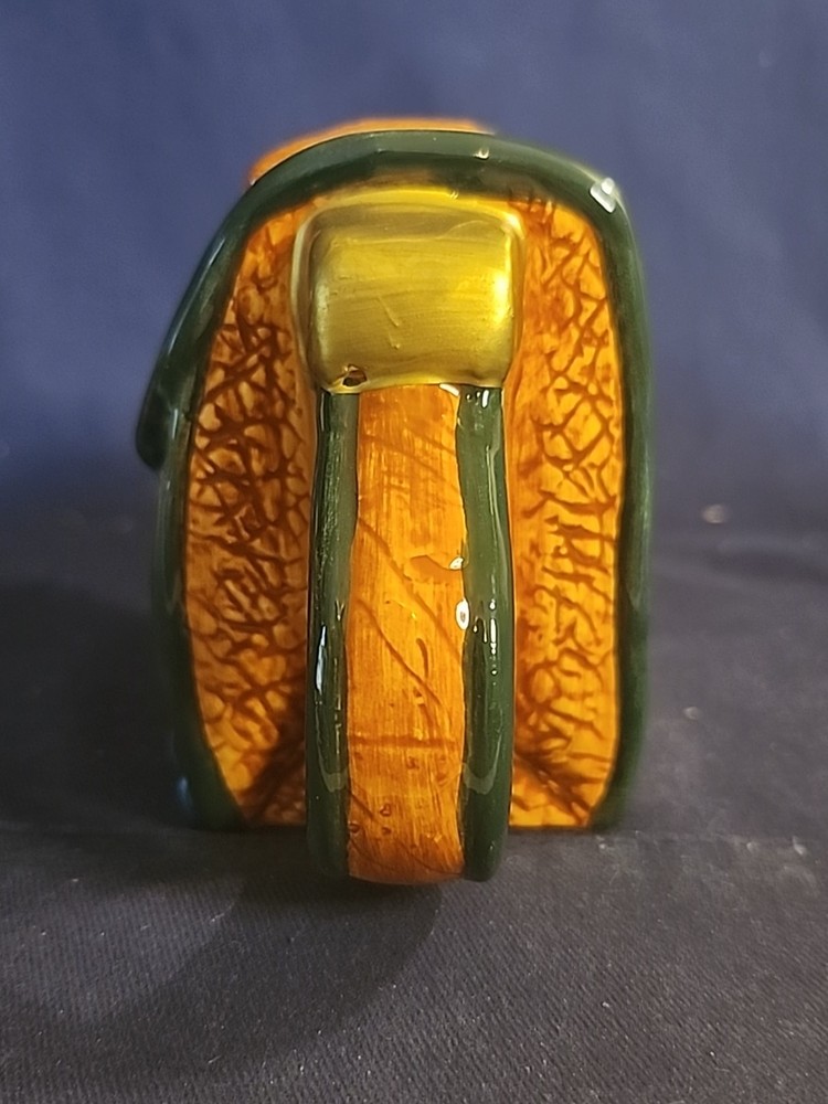 Fitz & Floyd Omnibus Hand Painted Purses Creamer & Sugar