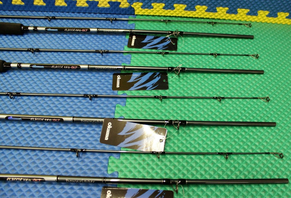 Okuma Classic Pro GLT Downrigger Rods CP-DR-762ML 4-Pack