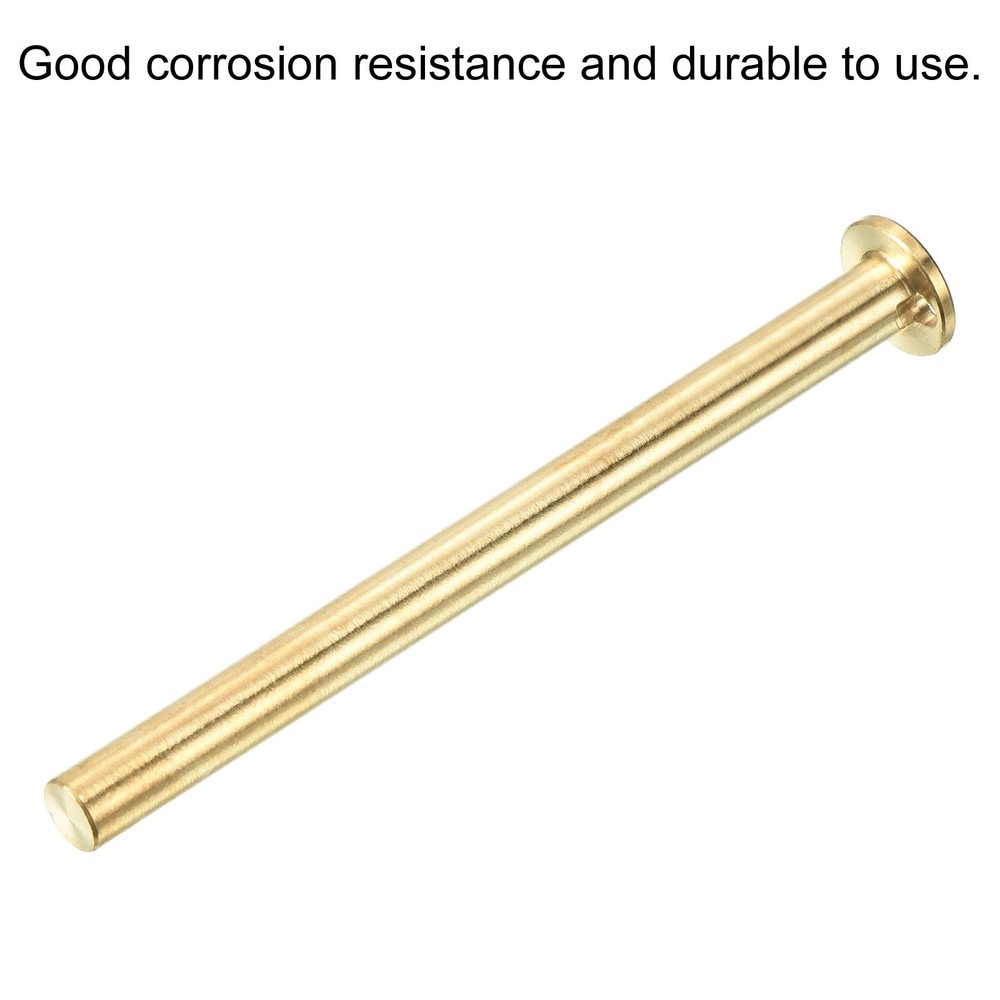 8g Golf Brass Tip Weights, 3pcs 59x8.5mm Plug Insert Fitting, Copper
