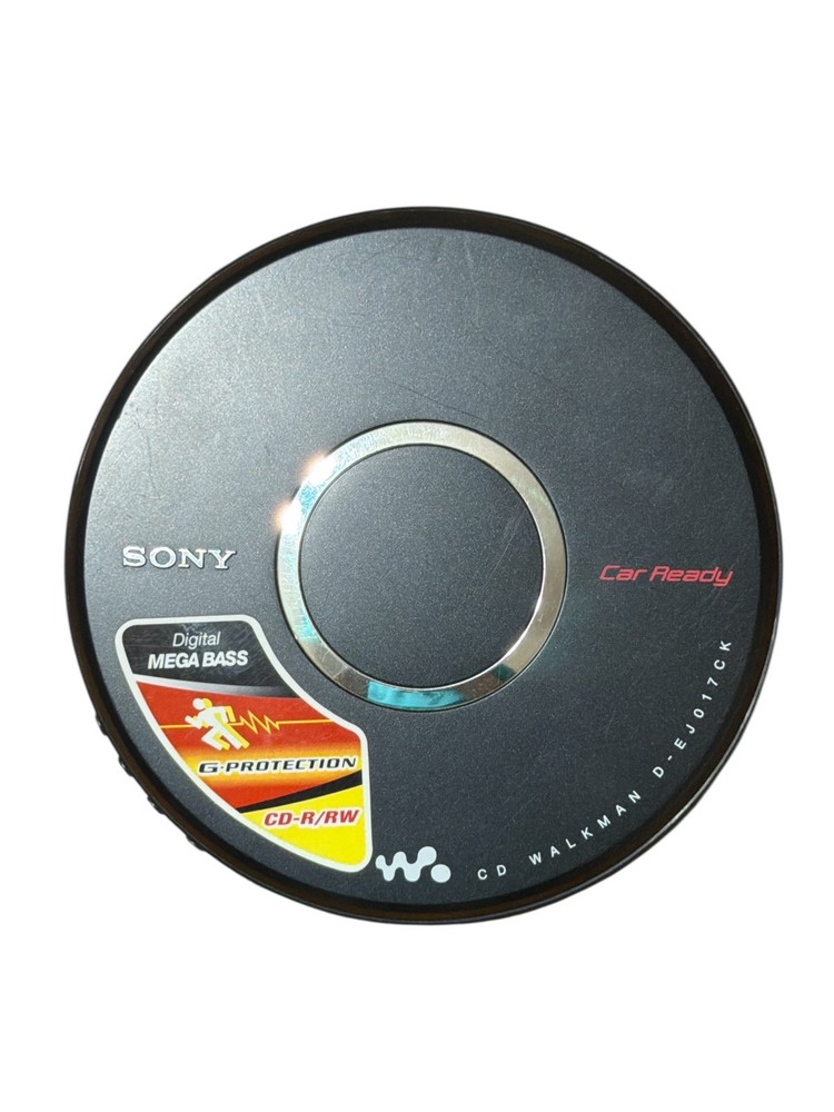 Sony walkman portable CD player D-EJ017CK READ