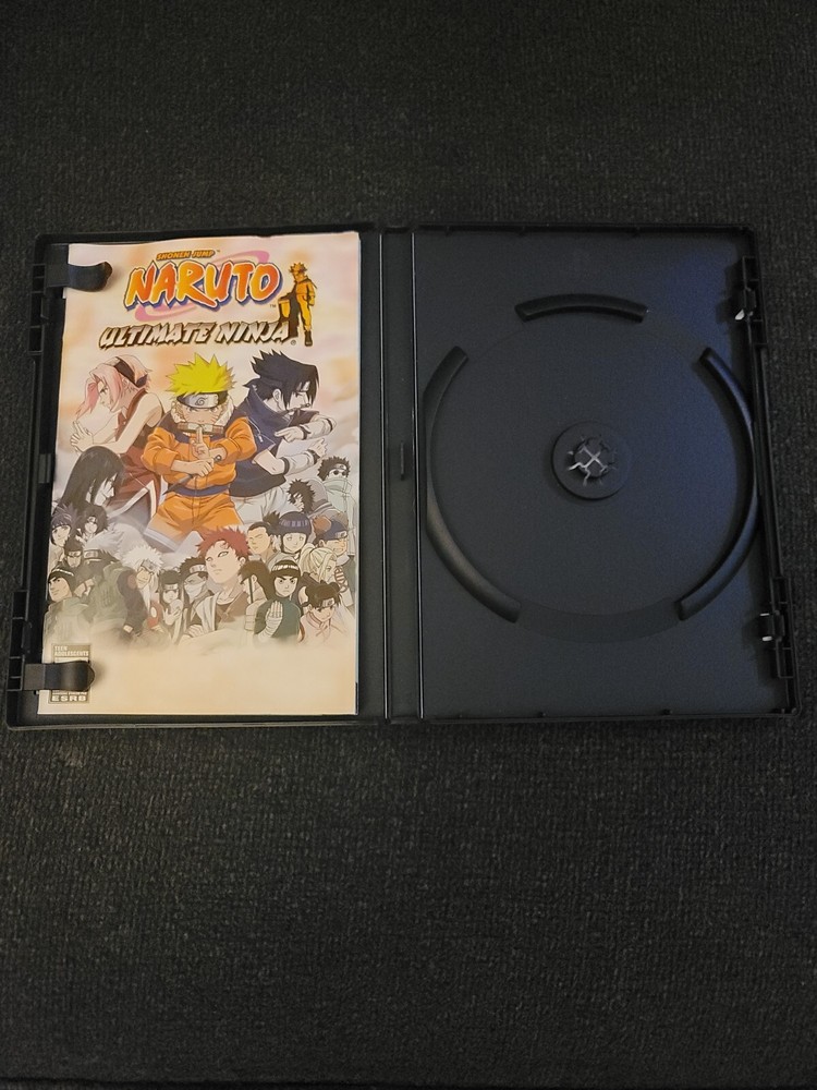 Playstation 2 Naruto Ultimate Ninja Case & Manual Only