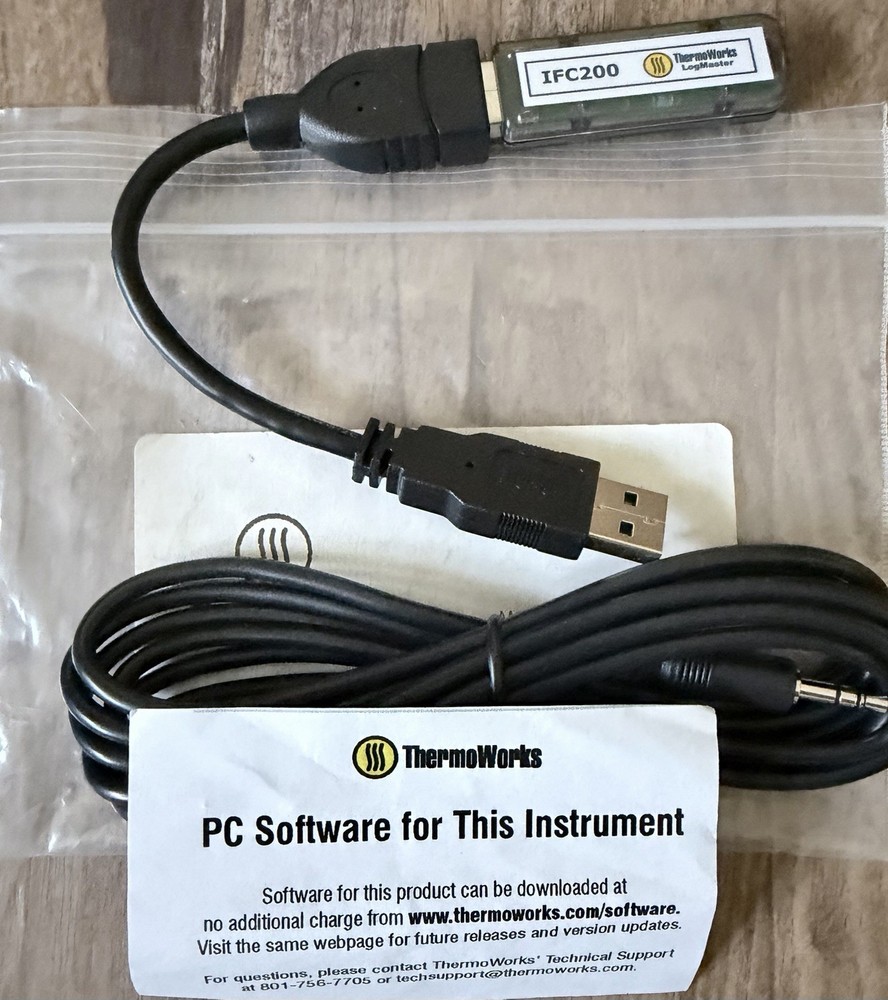 MODEL NO. IFC200-ThermoWorks LogMaster Interface USB.