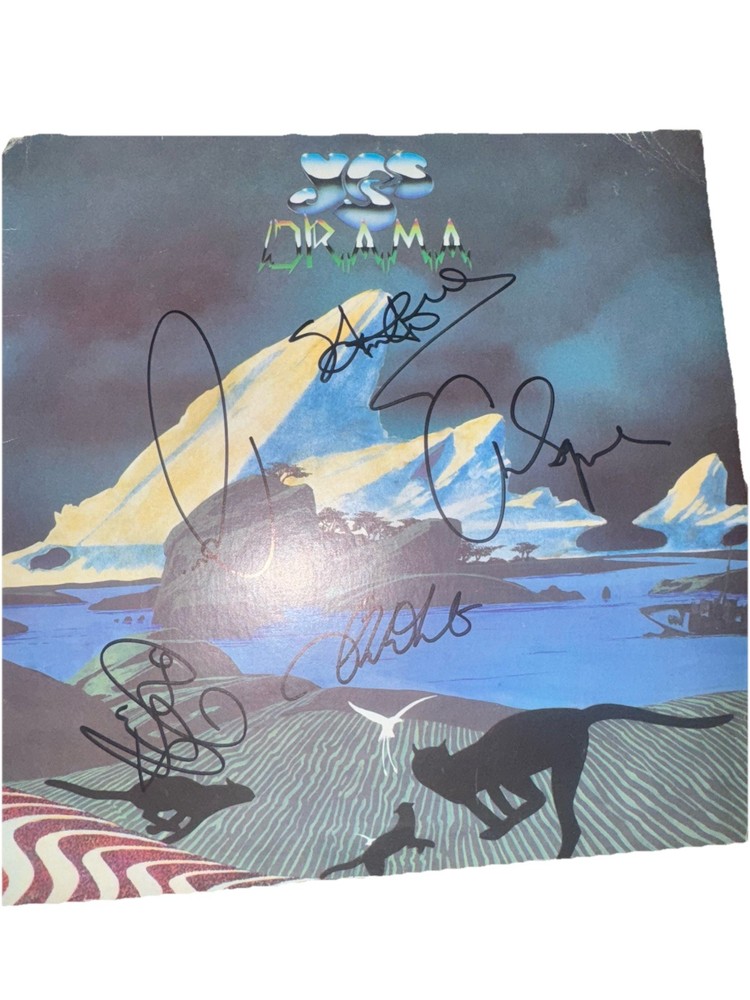 YES Band Signed Drama