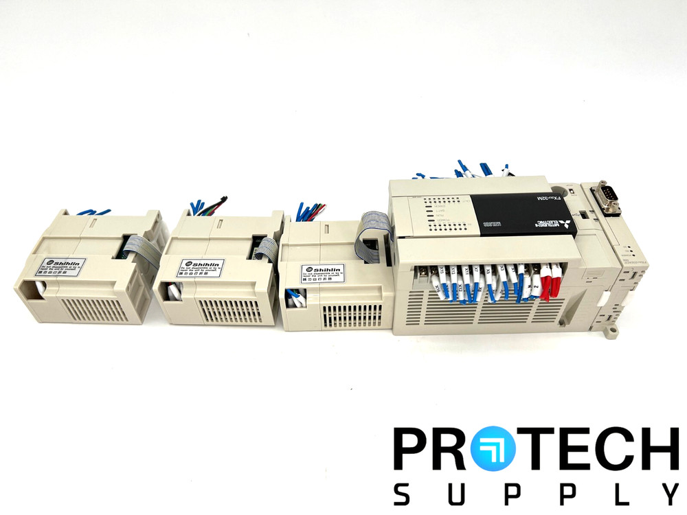 Mitsubishi MELSEC FX3U-32M CPU + AX2N-1PG Programmable Controller w/ WARRANTY