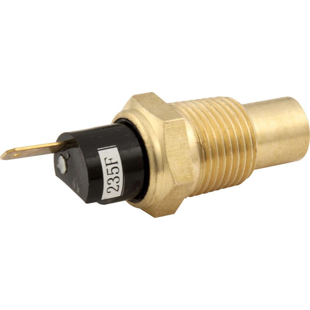 Water Temperature Gauge Switch 235 Degree 1/2 NPT Thread On/Off Switch