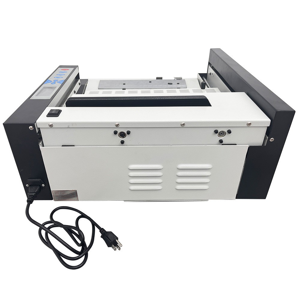 Glue Book Binding Machine 110V Automatic Hot Glue Book Binder With LCD screen