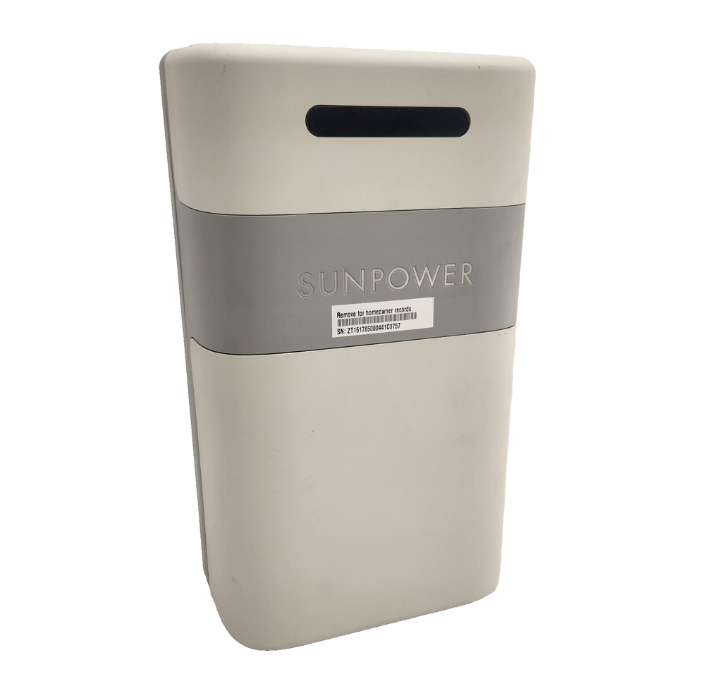 Sunpower PV Supervisor 5x | Pre-Owned, Untested