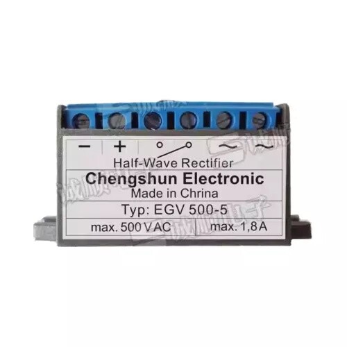 EGV500-5  GmbH disposable rectifier 500VAC 1.8A brake rectifier