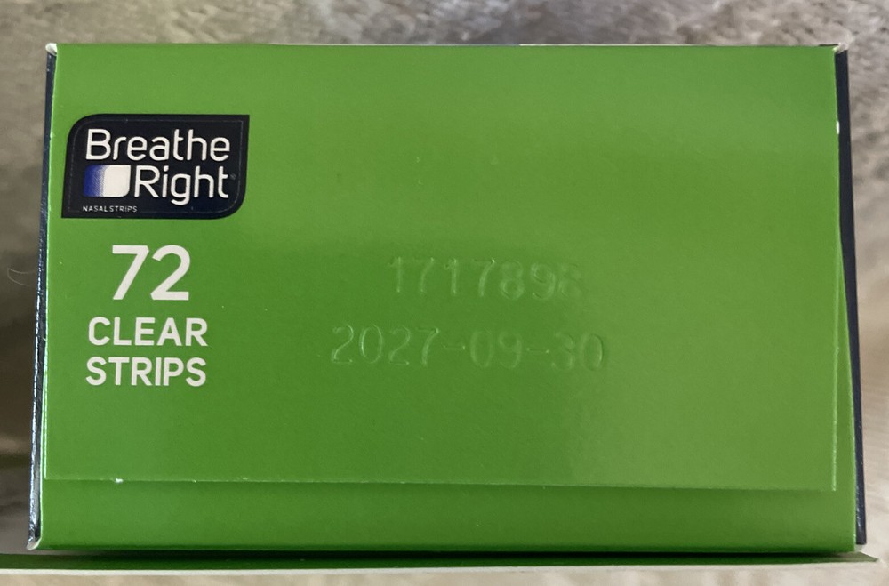 Breathe Right Extra Strength Nasal Strips 72 CLEAR Strips