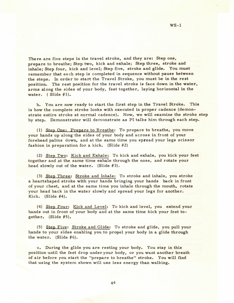 112 pg. 1973 Infantry ST 21-188 WATER SURVIVAL TRAINING DROWNPROOFING on Data CD