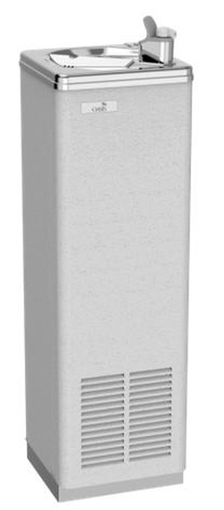 Drinking Fountain in Greystone Free-Standing Push-Button