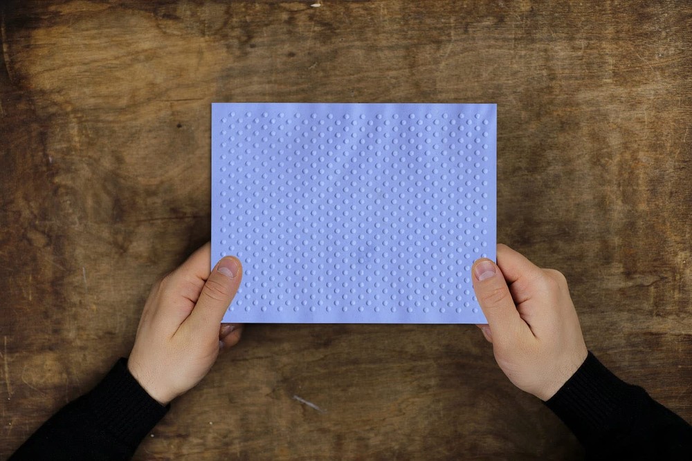 3-D Textured Impressions Dots Embossing Folder, Background Plastic Embossing ...