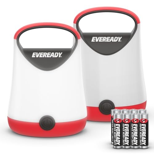 LED Camping Lantern X-250 (2-Pack), Super Bright Tent Lights, Rugged 2 Pack