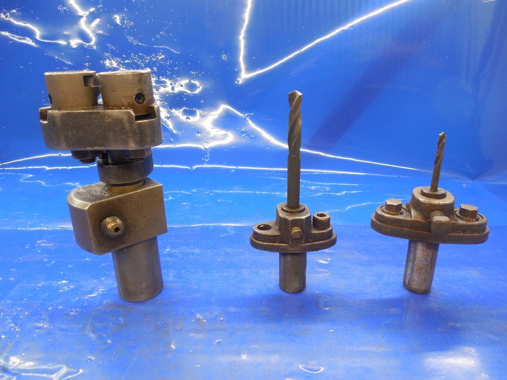 2PCS BROWN & SHARP 5/8 SHANK / ARBOR COLLET CHUCK TOOL HOLDERS & ANOTHER PC .625