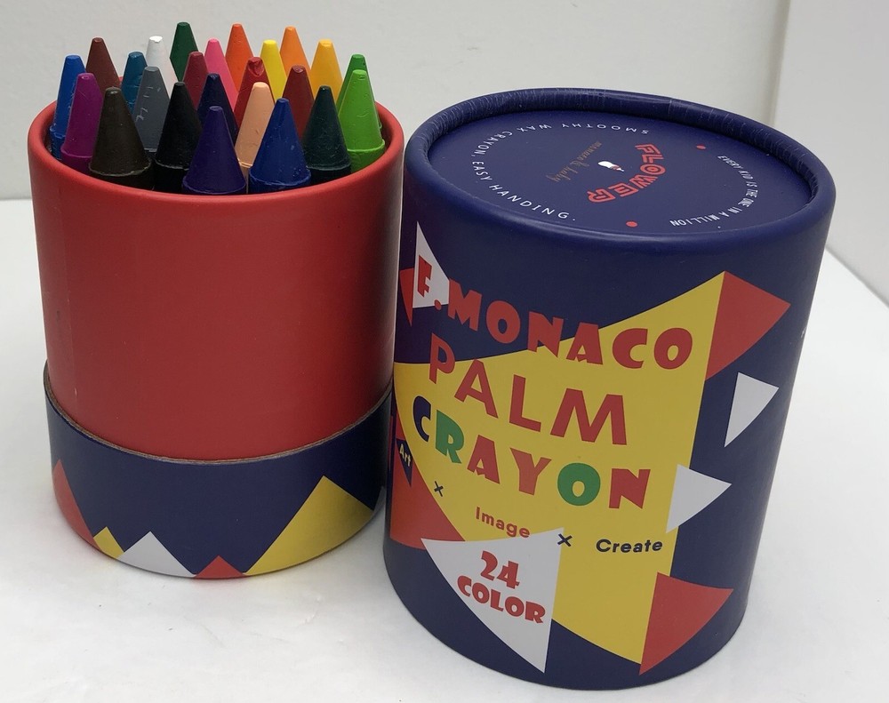 F Mónaco Palm Crayon 24 Colors