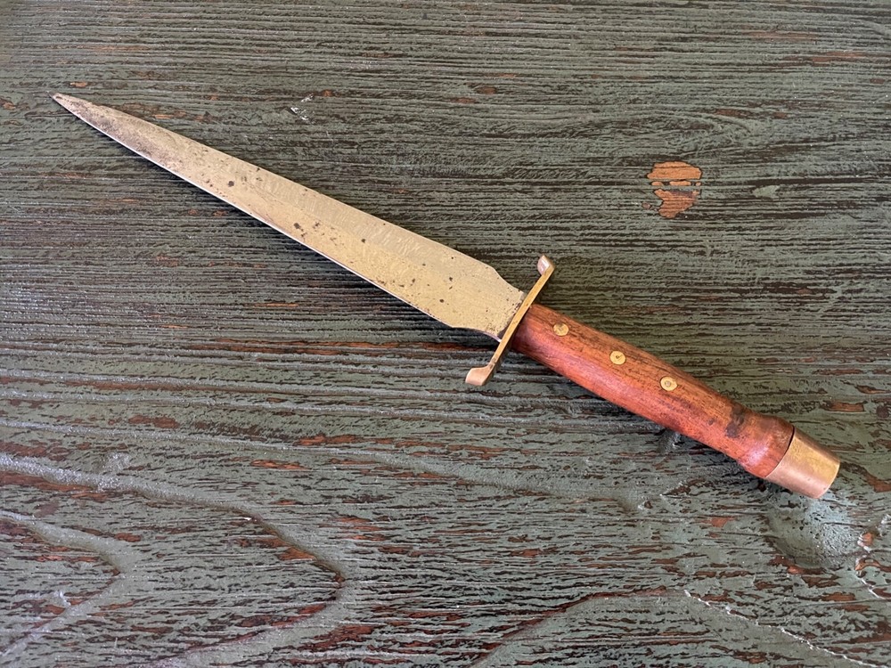 Vintage Dagger w/ Wood Handle