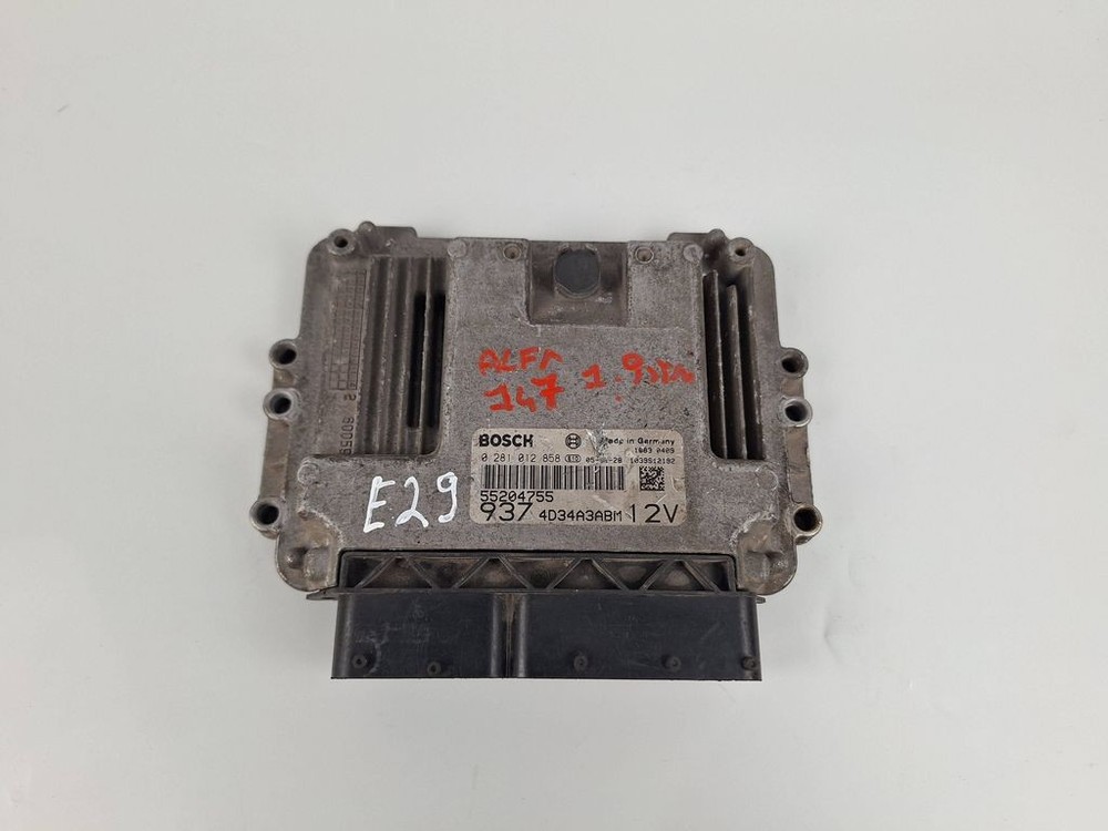 Alfa Romeo 147 2005 Engine Control Module 55204755 kW BVV435