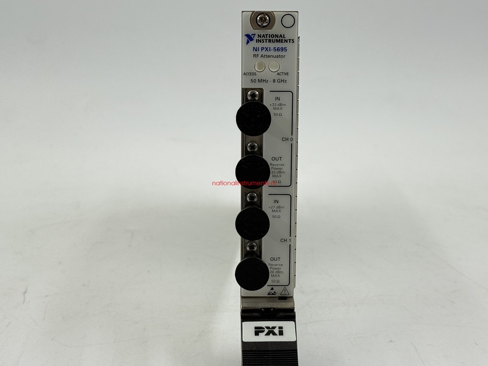National Instruments PXI-5695 Channel Programmable Attenuator Tested completed