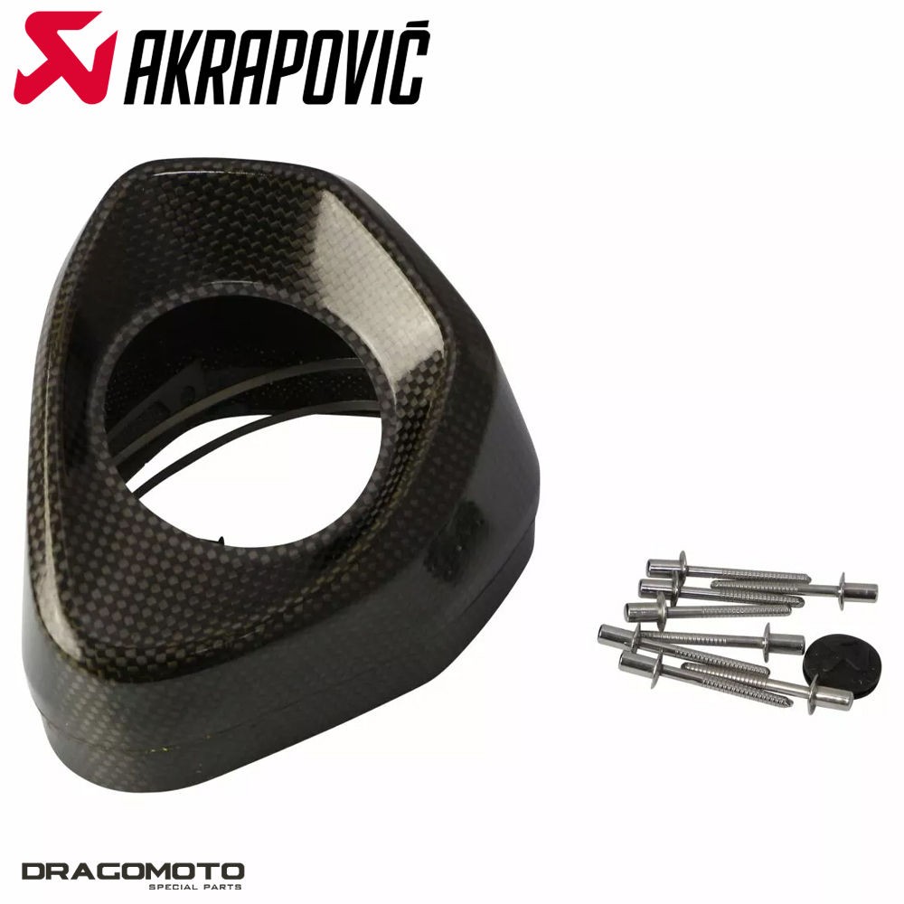 End Cap AKRAPOVIC Carbon V-EC299