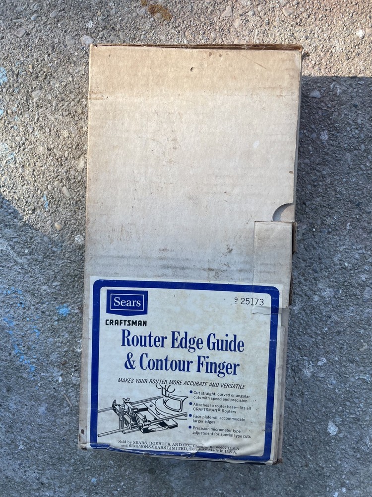 Multiple Tools/Attachments Router And Trammel Sears Open Box Read Description