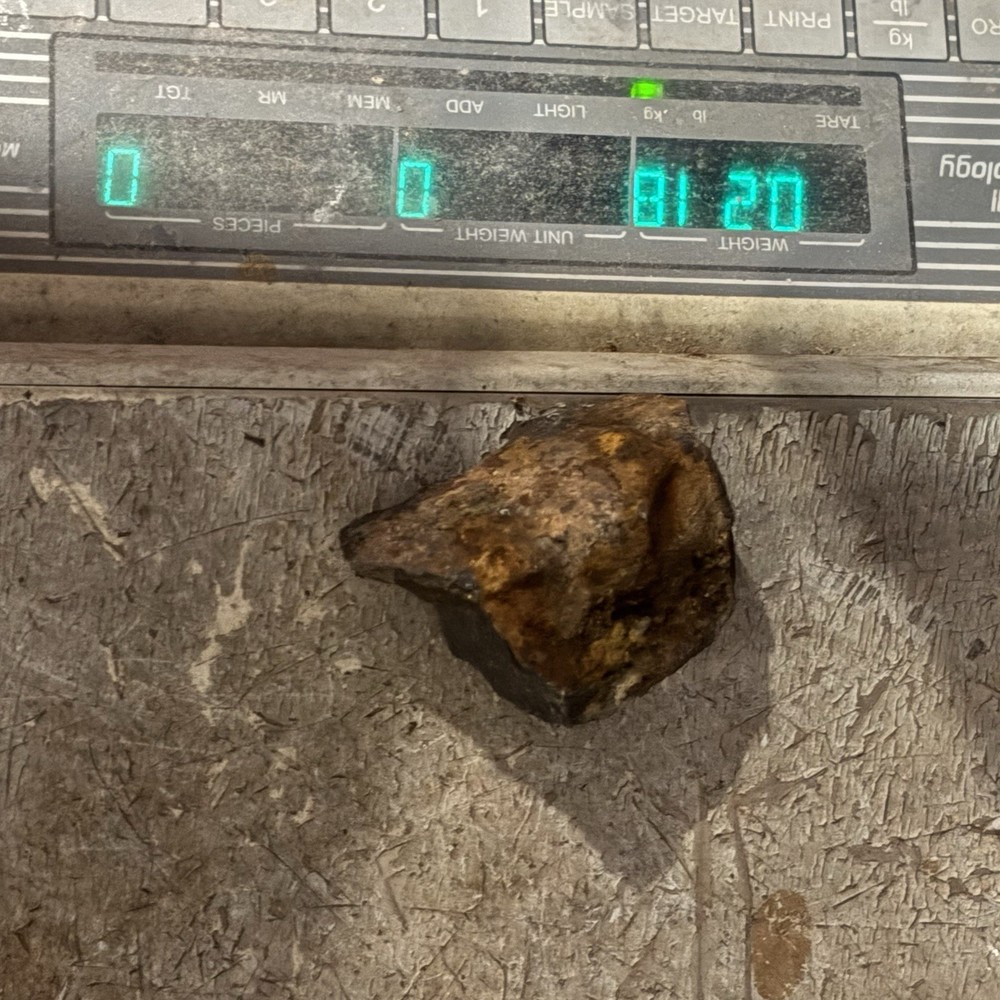 az gold sulfide ore 218 g very dense