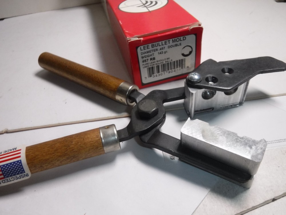 Lee Bullet Mold 457 RB Cal Double 143gr.