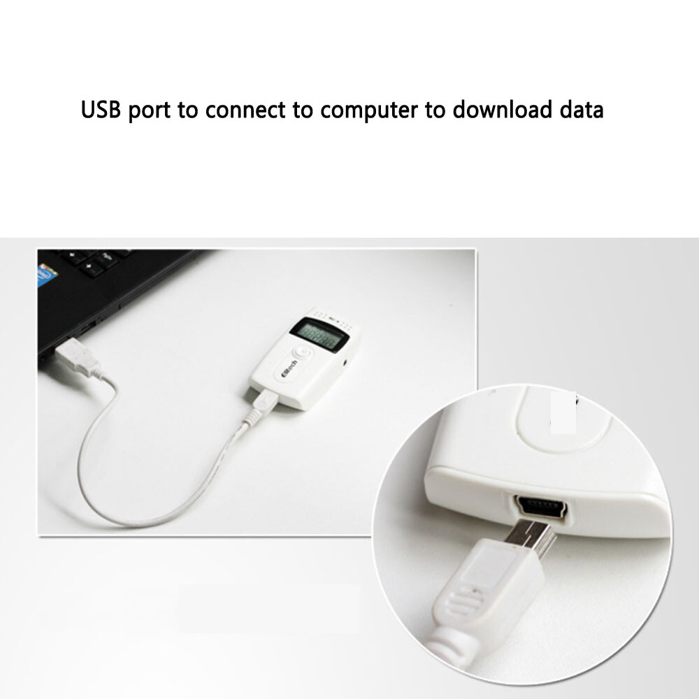 High Precision Temperature Logger Usb Cold Chain Data Display Export Report Tool