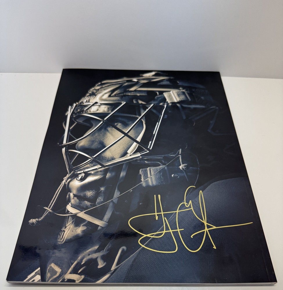 Henrik Lundqvist #30 Retirement Night 1/28/2022 Commemorative Program