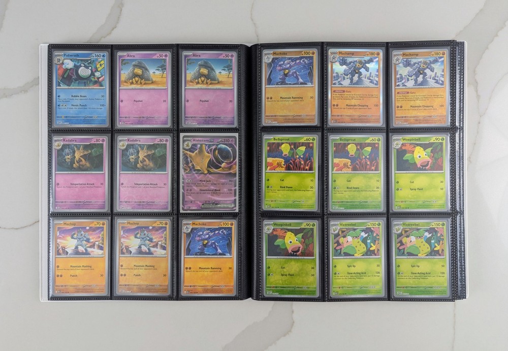 Pokémon 151 Partial Master Set w/ Binder + Promos!