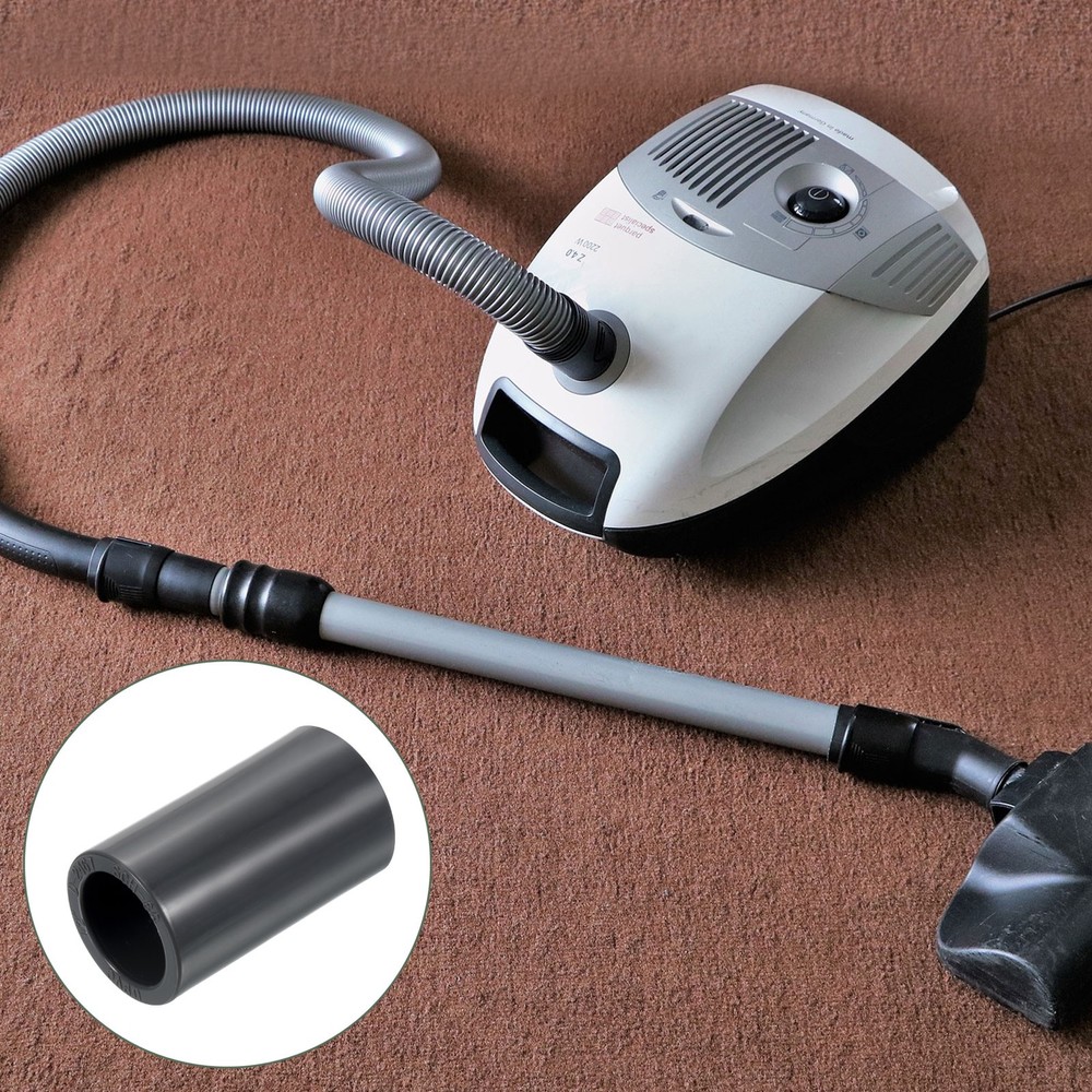3 Pcs UPVC Fitting, Straight Adapter Connector Socket Schedule 80(Gray, 1/2")
