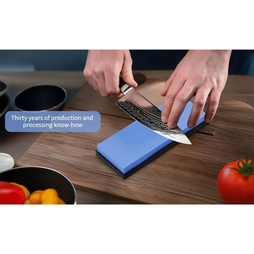 Professional Grit Knife Sharpening Whetstone Large for Versatile Blade