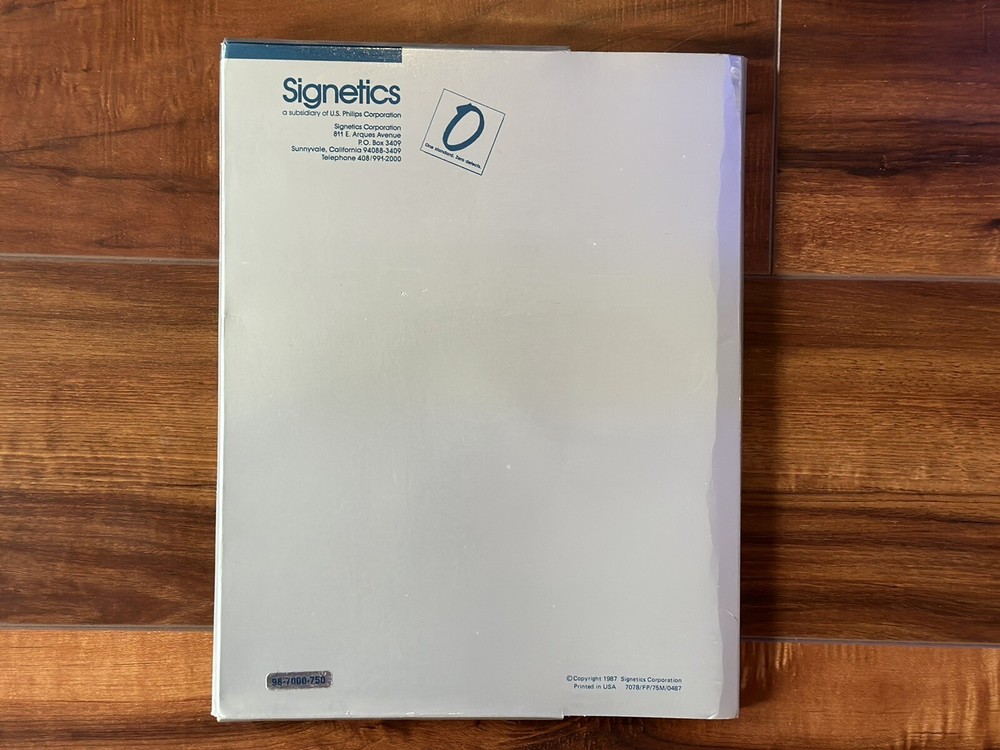 1987 Signetics Designing Made Easy Programmable Logic Sequencers PLS168A/PLS179