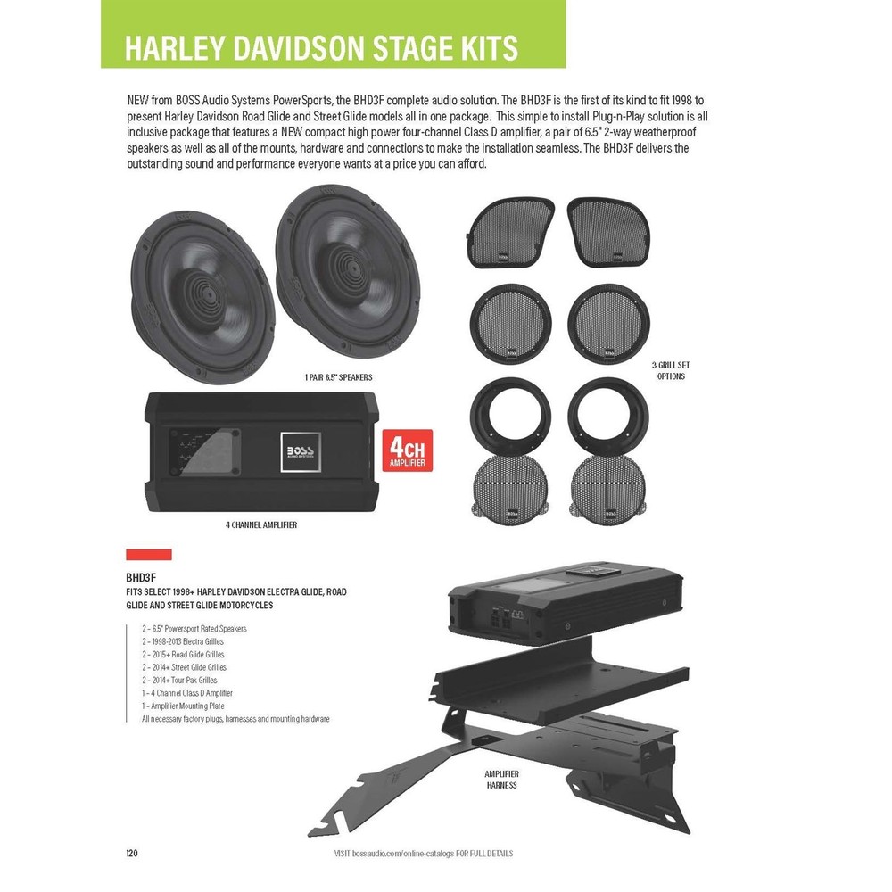 Boss Audio Front Audio Kit BHD3F