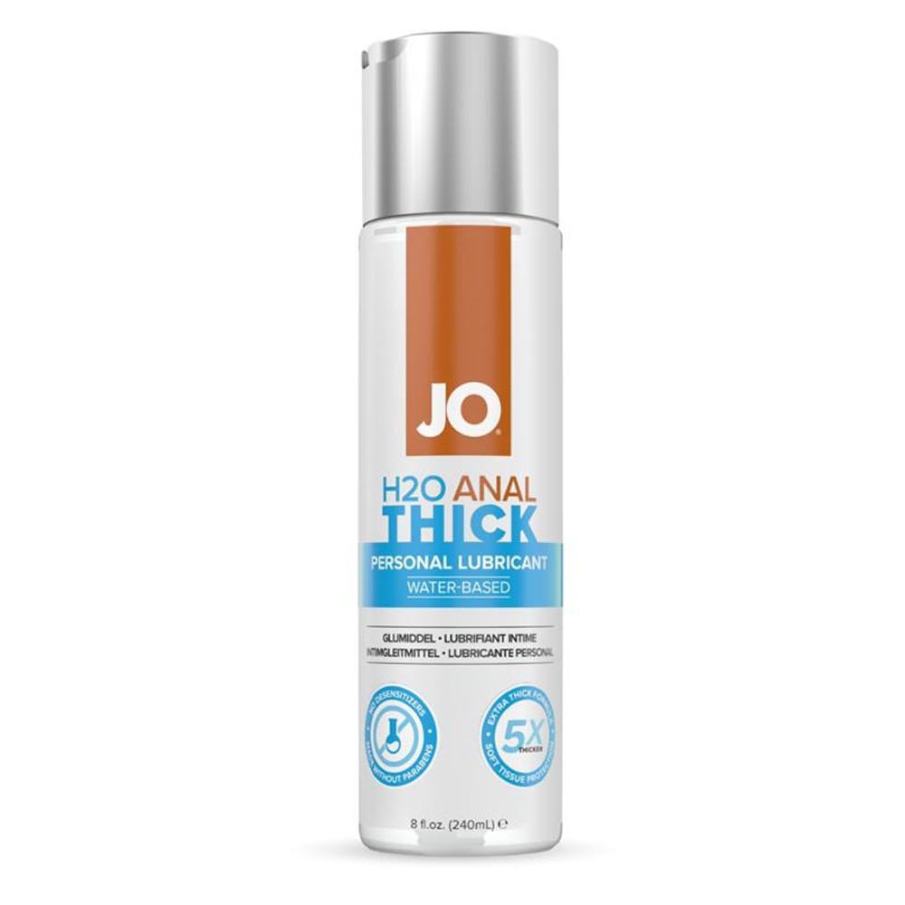 Personal Lubricant Jo H2O Thick Water-based Anal Lube 8oz