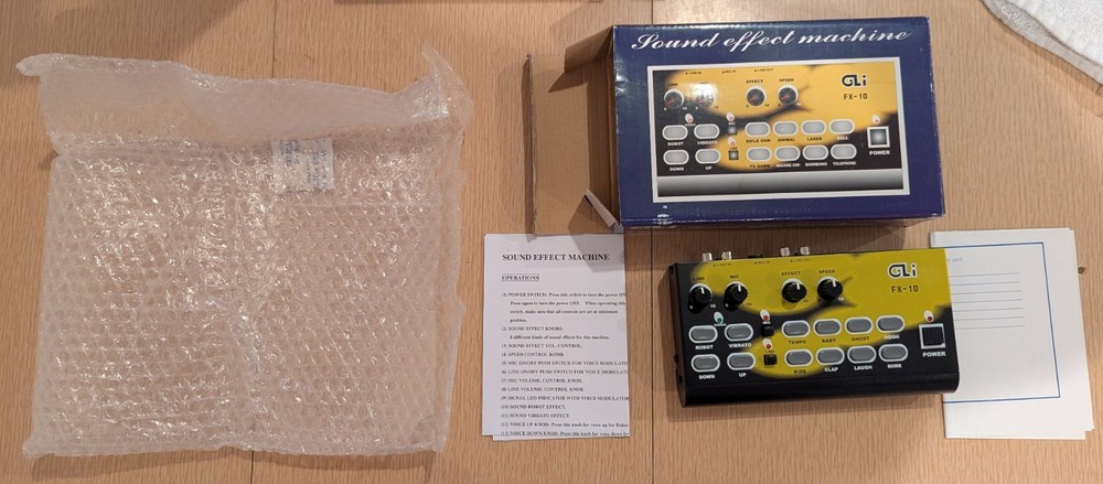 GLI FX-10 Sound Effect Machine Effects