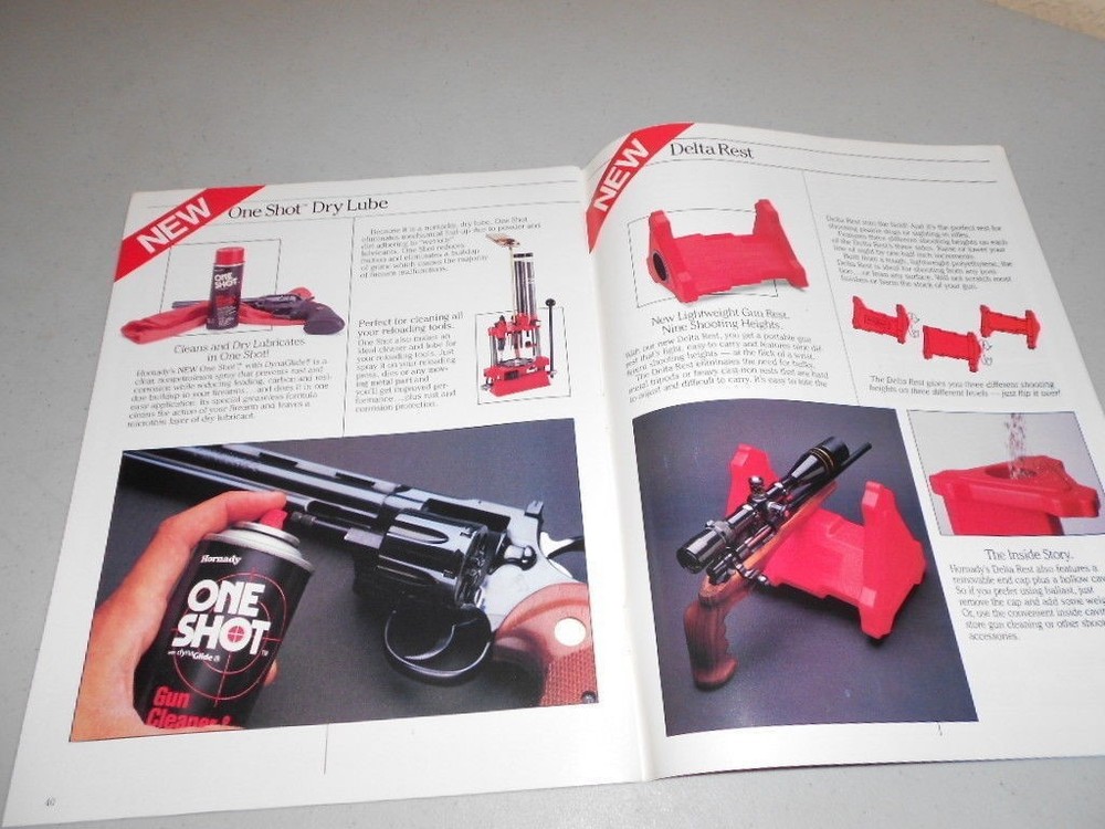 Vintage 1988 Hornady Catalog Flyer