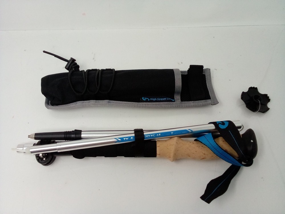 High Stream Gear Walking Sticks, 1 Lightweight Foldable