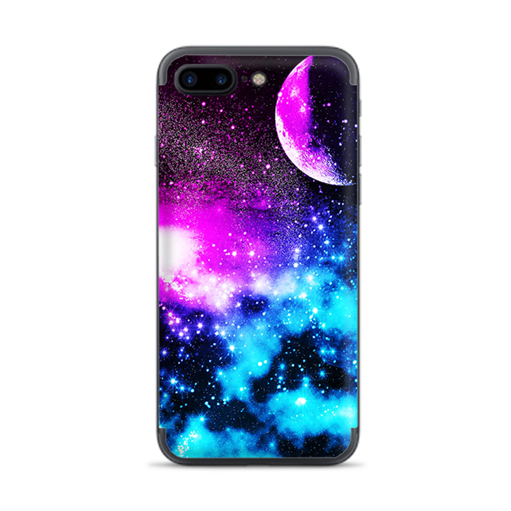 Apple iPhone 7 / 8 Plus Skins Decal Wrap Galaxy Fluorescent