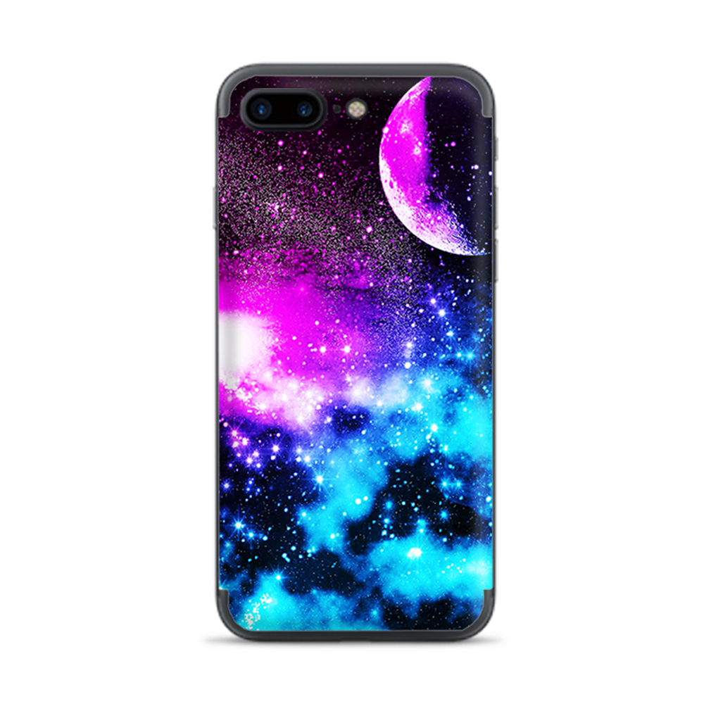 Apple iPhone 7 / 8 Plus Skins Decal Wrap Galaxy Fluorescent