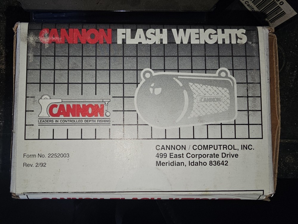 Cannon Flash Weights