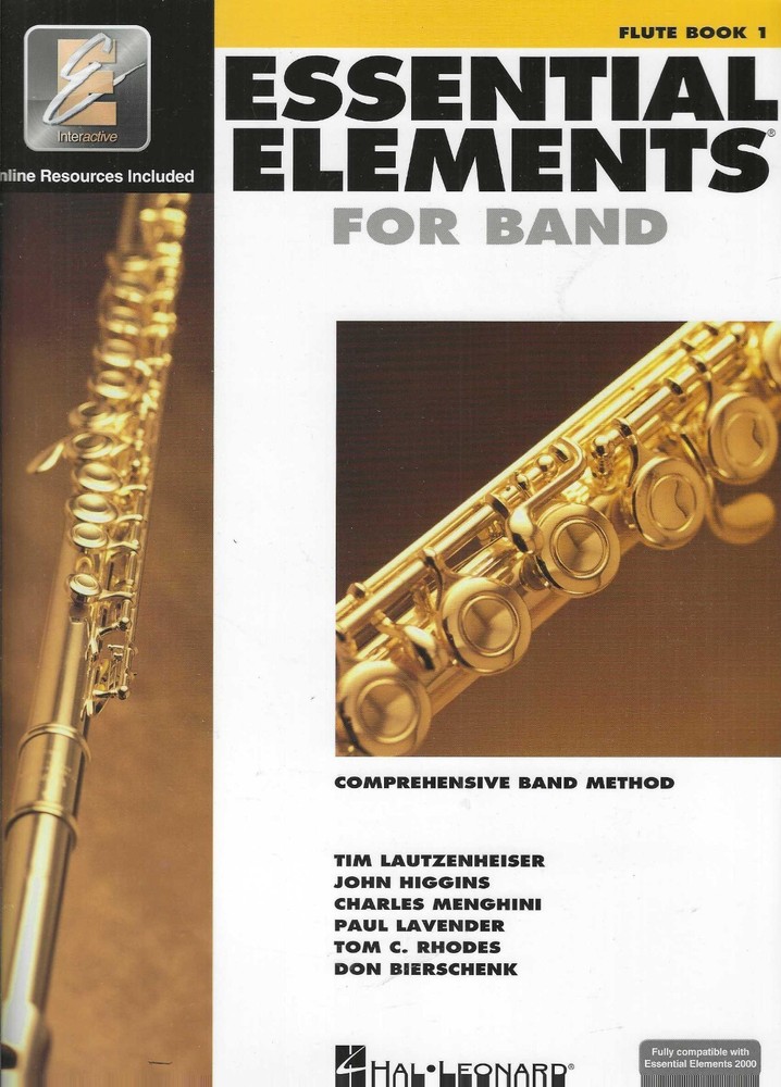 Essential Elements For Band Flute Book 1 w/Interactive Online Resources